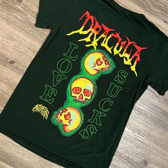 Broken Promises Other - Broken Promises x Dracula Love Sucks Forest Green T-Shirt Size Small